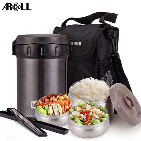 stainless steel men's lunch box with thermos|thermo steel lunch box school.